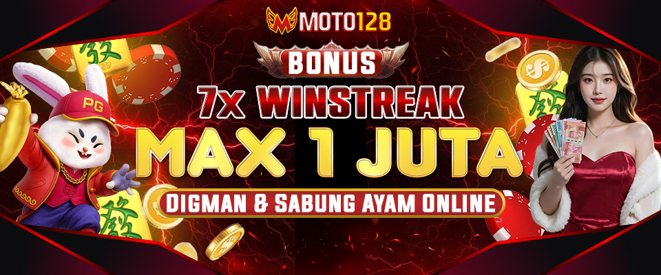 Bonus Win Beruntun 7x Maks 1Jt - MOTO128