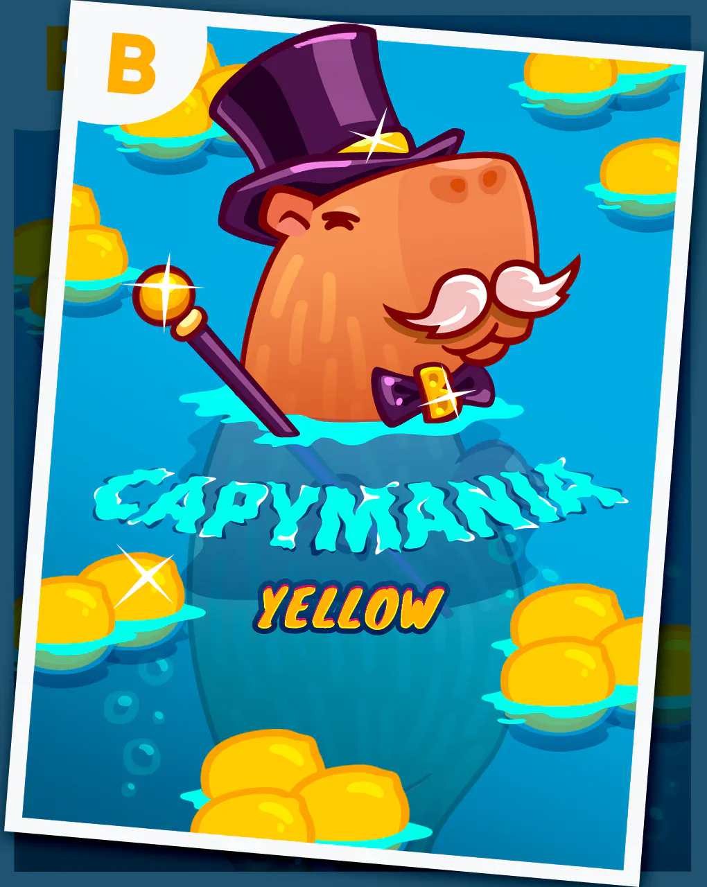 Capymania Yellow - MOTO128