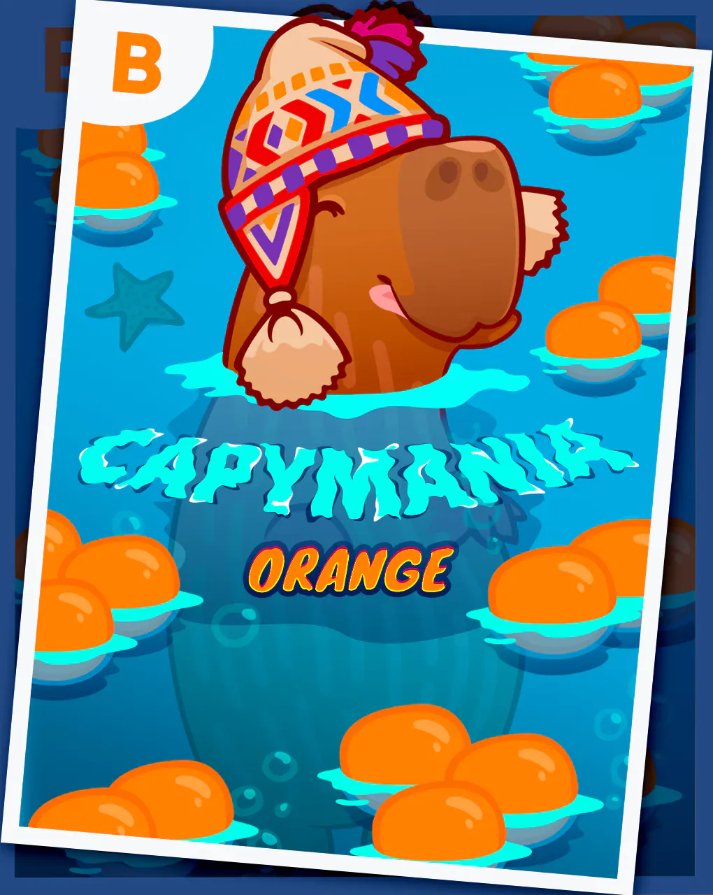 Capymania Orange - MOTO128