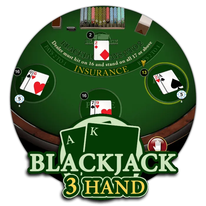 Blackjack 3 Hand - MOTO128