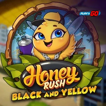 PlaynGo : Honey Rush Black and Yellow - MOTO128