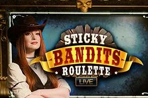 Sticky Bandits Roulette Live - MOTO128