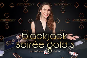 Blackjack Soirée Gold 3 - MOTO128