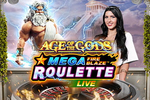Mega Fire Blaze Age Of Gods Roulette Live - MOTO128